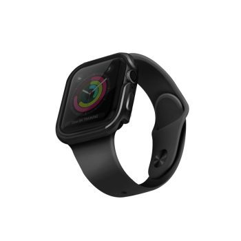   UNIQ Valencia tok Apple Watch Series 4/5/6/SE 40mm. szary/grafitszürke, szürke