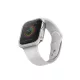 UNIQ tok Valencia Apple Watch Series 4/5/6/SE 44mm, ezüst