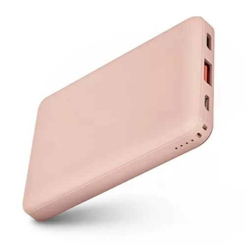 UNIQ Powerbank Fuele mini 8000mAh USB-C 18W PD Gyors töltés, rózsaszín