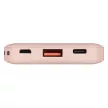 UNIQ Powerbank Fuele mini 8000mAh USB-C 18W PD Gyors töltés, rózsaszín