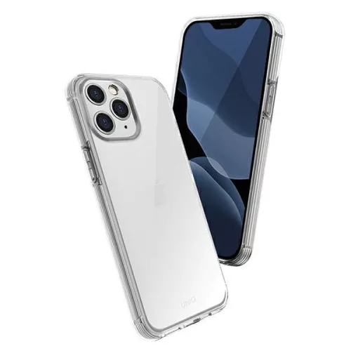 UNIQ Air Fender Case iPhone 12 Pro Max 6,7" nude tok, átlátszó