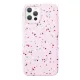 Uniq Coehl Terrazzo case iPhone 12 Pro Max 6.7" tok, rózsaszín