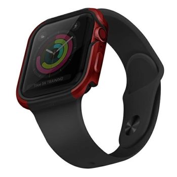 UNIQ Valencia tok Apple Watch Series 4/5/6/SE 44mm., piros