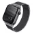 UNIQ óraszíj Dante Apple Watch Series 1/2/3/4/4/5/6/7/8/9/SE/SE2 42/44/45mm rozsdamentes acél, grafitszürke