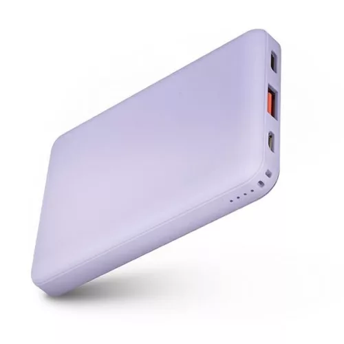 UNIQ Powerbank Fuele mini 8000mAh USB-C 18W PD Gyors töltés, lila