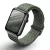 UNIQ óraszíj Aspen Apple Watch 40/38/41mm Series 1/2/3/4/4/5/6/7/8/9/SE/SE2 fonott, zöld