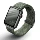 UNIQ óraszíj Aspen Apple Watch 40/38/41mm Series 1/2/3/4/4/5/6/7/8/9/SE/SE2 fonott, zöld
