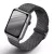 UNIQ óraszíj Aspen Apple Watch 40/38/41mm Series 1/2/3/4/4/5/6/7/8/9/SE/SE2 fonott, szürke