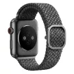 UNIQ óraszíj Aspen Apple Watch 40/38/41mm Series 1/2/3/4/4/5/6/7/8/9/SE/SE2 fonott, szürke