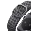 UNIQ óraszíj Aspen Apple Watch 40/38/41mm Series 1/2/3/4/4/5/6/7/8/9/SE/SE2 fonott, szürke