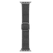 UNIQ óraszíj Aspen Apple Watch 40/38/41mm Series 1/2/3/4/4/5/6/7/8/9/SE/SE2 fonott, szürke