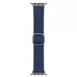 UNIQ óraszíj Aspen Apple Watch 44/42/45 mm Series 1/2/3/4/4/5/6/7/8/9/SE/SE2 fonott, kék