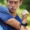 UNIQ óraszíj Aspen Apple Watch 44/42/45 mm Series 1/2/3/4/4/5/6/7/8/9/SE/SE2 fonott, kék