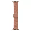 UNIQ óraszíj Aspen Apple Watch 44/42/45 mm Series 1/2/3/4/4/5/6/7/8/9/SE/SE2 fonott, pink