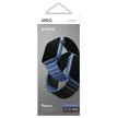 UNIQ Revix óraszíj Apple Watch Series 1/2/3/4/5/6/7/8/SE/SE2 38/40/41mm Reversible Magnetic tok, fekete-kék