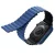UNIQ Revix óraszíj Apple Watch Series 1-8/SE/SE2/Ultra 42/44/45/49mm Reversible Magnetic tok, fekete-kék