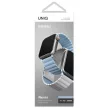 UNIQ Revix óraszíj Apple Watch Series 1/2/3/4/5/6/7/8/SE/SE2 38/40/41mm Reversible Magnetic, fehér-kék