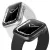 UNIQ Glase Apple Watch Series 7/8/9 41 mm tok. Dual Pack, 2db szürke, átlátszó