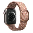 UNIQ óraszíj Aspen Apple Watch 40/38/41mm Series 1/2/3/4/4/5/6/7/8/9/SE/SE2 fonott, rózsaszín
