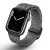 UNIQ óraszíj Aspen Apple Watch 44/42/45 mm Series 1/2/3/4/4/5/6/7/8/9/SE/SE2 fonott, szürke