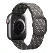 UNIQ óraszíj Aspen Apple Watch 44/42/45 mm Series 1/2/3/4/4/5/6/7/8/9/SE/SE2 fonott, szürke