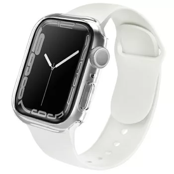UNIQ tok Legion Apple Watch Series 7/8/ 9 41mm, átlátszó