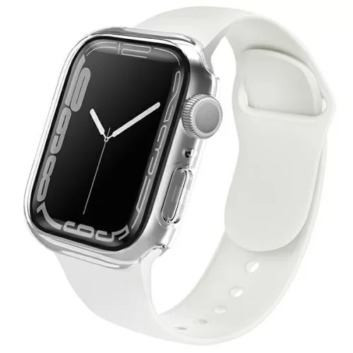 UNIQ tok Legion Apple Watch Series 7/8/ 9 45mm, átlátszó