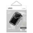 UNIQ tok Legion Apple Watch Series 7/8/ 9 45mm, átlátszó