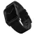 UNIQ óraszíj Straden Apple Watch Series 1/2/3/4/4/5/6/7/8/9/SE/SE2/Ultra/Ultra 2 42/44/45/49mm. Bőr hibrid óraszíj, fekete