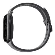 UNIQ óraszíj Straden Apple Watch Series 1/2/3/4/4/5/6/7/8/9/SE/SE2/Ultra/Ultra 2 42/44/45/49mm. Bőr hibrid óraszíj, szürke
