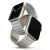 UNIQ Revix óraszíj Apple Watch Series 1-8/SE/SE2 38/40/41mm Reversible Magnetic, zöld-bézs