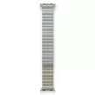 UNIQ Revix óraszíj Apple Watch Series 1-8/SE/SE2 38/40/41mm Reversible Magnetic, zöld-bézs