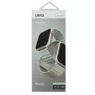 UNIQ Revix óraszíj Apple Watch Series 1-8/SE/SE2 38/40/41mm Reversible Magnetic, zöld-bézs