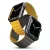 UNIQ Revix óraszíj Apple Watch Series 1-8/SE/SE2/Ultra 42/44/45/49mm Reversible Magnetic mustard-khaki