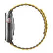UNIQ Revix óraszíj Apple Watch Series 1-8/SE/SE2/Ultra 42/44/45/49mm Reversible Magnetic mustard-khaki