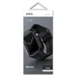 UNIQ óraszíj Monos 2in1 Apple Watch óraszíj + tok Series 4/5/6/7/8/9/SE/SE2 44/45mm. fekete/fekete tok, fekete