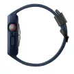 UNIQ óraszíj Monos 2in1 Apple Watch óraszíj + tok Series 4/5/6/7/8/9/SE/SE2 44/45mm. niebieski/marine, kék