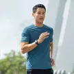 UNIQ óraszíj Linus Apple Watch Series 1/2/3/4/4/5/6/7/8/9/SE/SE2/Ultra/Ultra 2 42/44/45/49mm. Airosoft szilikon, sötétkék