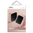 UNIQ Moduo tok Apple Watch Series 4/5/6/7/8/9/SE/SE2 44/45mm, rózsaszín-fehér