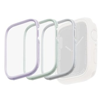   UNIQ tok Moduo 3in1 Apple Watch Series 4/5/5/6/7/7/8/9/SE/SE2 40/41mm, lila, zöld, fehér