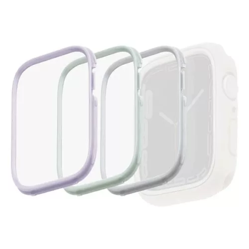UNIQ tok Moduo 3in1 Apple Watch Series 4/5/5/6/7/7/8/9/SE/SE2 40/41mm, lila, zöld, fehér