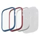UNIQ tok Moduo 3in1 Apple Watch Series 4/5/5/6/7/7/8/9/SE/SE2 44/45mm, kék, piros, fehér