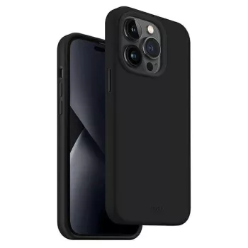 UNIQ Case Lino iPhone 14 Pro Max 6,7" tok, fekete