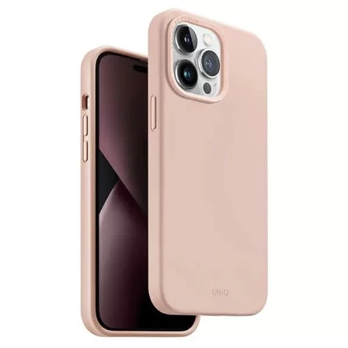 UNIQ Case Lino iPhone 14 Pro Max 6,7" tok, rózsaszín