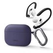 UNIQ Nexo AirPods Pro 2 gen + Ear Hooks Silicone (2022/2023) tok, lila