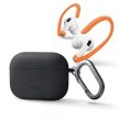 UNIQ Nexo AirPods Pro 2 gen + Ear Hooks Silicone (2022/2023) tok, szürke