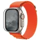UNIQ Optix Vivid Apple Watch Ultra 49 mm, átlátszó edzett üvegfólia applikátorral