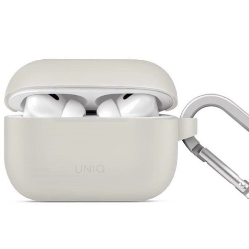 UNIQ Vencer AirPods Pro 2 gen. Silicone (2022/2023) tok, szürke