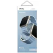 UNIQ Revix Premium óraszíj Apple Watch Series 1-8/SE/SE2 38/40/41 Edition Reversible Mag, fehér-kék