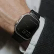 UNIQ óraszíj Osta Apple Watch 42/44/45/ 49mm Series 1/2/3/4/5/6/7/8/9/SE/SE2/Ultra/Ultra 2 Stainless Steel, fekete